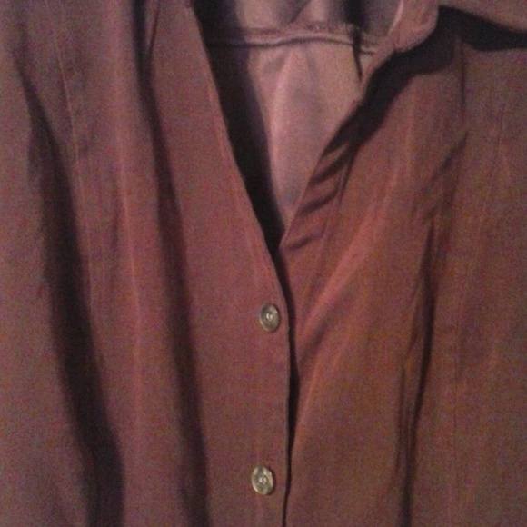 FASHION BUG MAROON SOFT VELVET LONG SLEEVE SHIRT - Picture 4 of 6